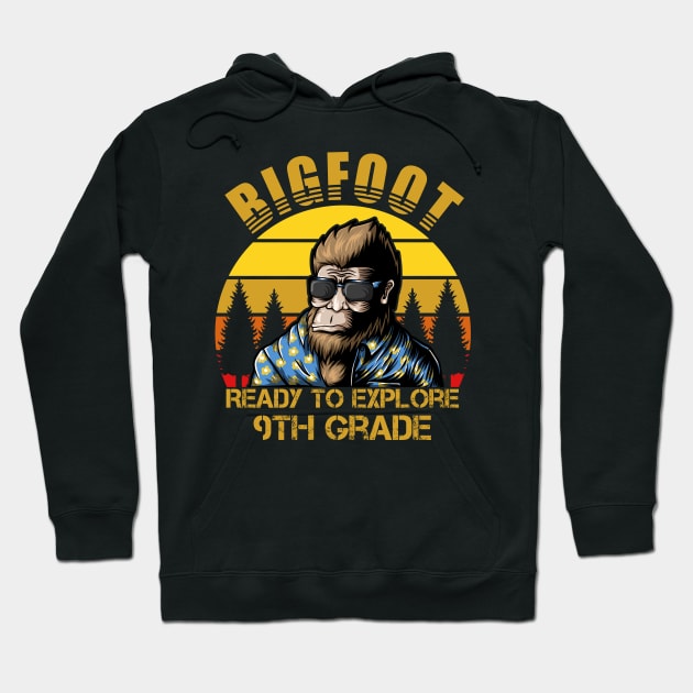 Ready To Explore 9th grade Back To School Hoodie by Myartstor 